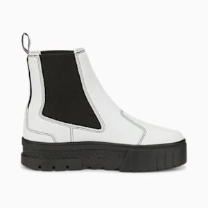 Mayze Pop Chelsea Boot Women, Puma White-Puma Black