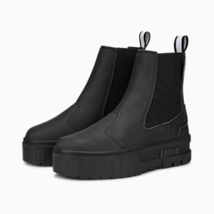 ウィメンズ メイズ チェルシー POP ブーツ, Puma Black, extralarge-JPN