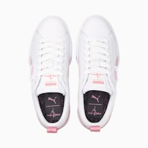 Zapatos deportivos PUMA x BABY PHAT Mayze para mujer, Puma White-PRISM PINK