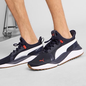 Tenis Pacer Future Street Plus, New Navy-PUMA White-Red Fire, extralarge