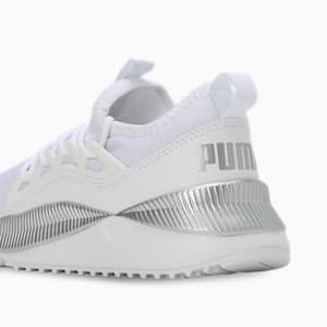 Pacer Future Allure Women's Sneakers, Puma White-Puma White-Puma Silver, extralarge-IND