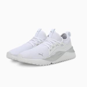 Pacer Future Allure Women's Sneakers, Puma White-Puma White-Puma Silver, extralarge-IND