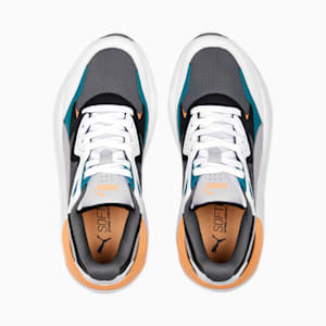 X-Ray Speed Unisex Sneakers, Cast Iron-Marble-PUMA White-Orange Peach