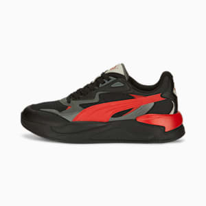 X-Ray Speed Sneakers, PUMA Black-Burnt Red-Cool Light Gray