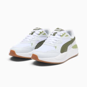 X-Ray Speed Sneakers, Silver Mist-Green Moss-PUMA White, extralarge