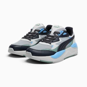 X-Ray Speed Sneakers, Cool Light Gray-New Navy-Green Moon, extralarge