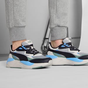 Tenis X-Ray Speed, Cool Light Gray-New Navy-Green Moon, extralarge