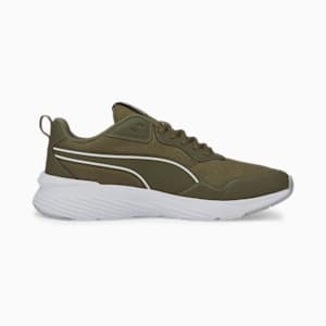 Supertec Zero Men's Sneakers, Dark Green Moss-Puma White-Harbor Mist