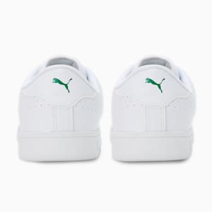 PUMA x one8 Smash Men's Shoes, Puma White-Amazon Green, extralarge-IND