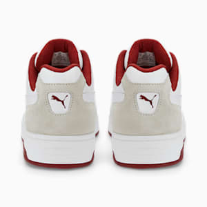 Slipstream Lo Retro Unisex Sneakers, Puma White-Intense Red, extralarge-IND