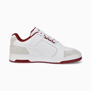 Slipstream Lo Retro Unisex Sneakers, Puma White-Intense Red