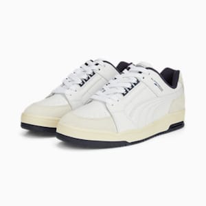Slipstream Lo Retro Trainers, PUMA White-New Navy, extralarge-GBR