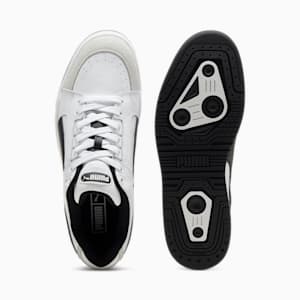Slipstream Lo Retro Unisex Sneakers, PUMA White-PUMA Black, extralarge-IND