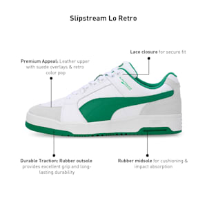 Slipstream Lo Retro Sneakers, PUMA White-Archive Green, extralarge-IND