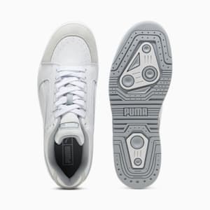 Slipstream Lo Retro Unisex Sneakers, PUMA White-Cool Mid Gray, extralarge-IND