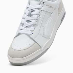 Slipstream Lo Retro Unisex Sneakers, PUMA White-Cool Mid Gray, extralarge-IND