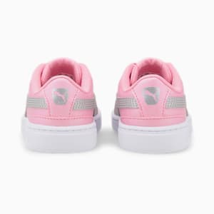 Tenis para Bebé Vikky v3 Glitz, PRISM PINK-Puma Silver-Puma White