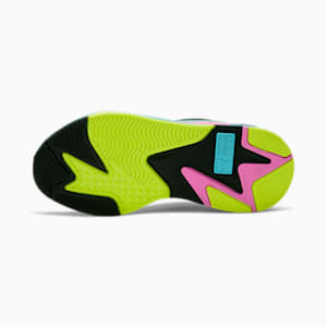 Zapatos deportivos RS-X³ Translucent para mujer, Puma Black-Blue Atoll-Luminous Pink