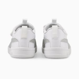 Multiflex Glitz Formstrip Little Kids' Sneakers, Puma White-Puma Silver, extralarge