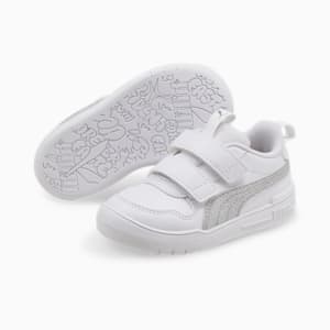 Multiflex Glitz Toddlers' Sneakers, Puma White-Puma Silver, extralarge