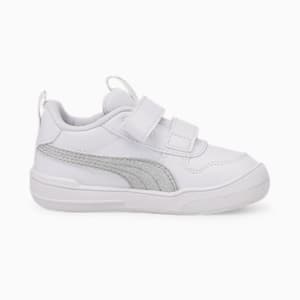 Multiflex Glitz Toddlers' Sneakers, Puma White-Puma Silver, extralarge