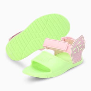 Divecat V2 Injex Hero Gli Kids' Sandal, Fast Yellow-Pearl Pink, extralarge-IND