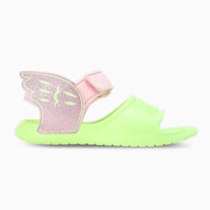 Divecat V2 Injex Hero Gli Kids' Sandal, Fast Yellow-Pearl Pink, extralarge-IND