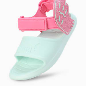 Divecat V2 Injex Hero Gli Kids' Sandals, Fresh Mint-Fast Pink, extralarge-IND