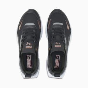 ウィメンズ コスモ ライダー メタリック スニーカー, Puma Black-Rose Gold