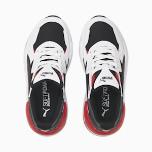 X-Ray Speed Kids Sneakers, Puma White-Puma Black-High Risk Red-Dark Shadow