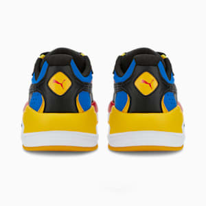 X-Ray Speed Sneakers JR, Puma Black-Spectra Yellow-Victoria Blue-High Risk Red