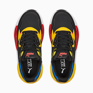 X-Ray Speed Sneakers JR, Puma Black-Spectra Yellow-Victoria Blue-High Risk Red