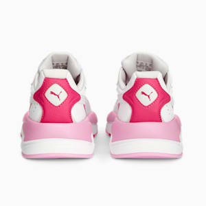 Zapatos deportivos X-Ray Speed para niños grandes, PUMA White-Glowing Pink-Lilac Chiffon