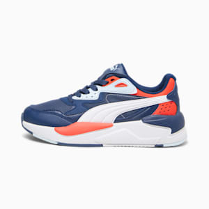 Tenis juveniles X-Ray Speed, Inky Blue-PUMA White-Persian Blue-Fall Foliage, extralarge