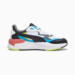 X-Ray Speed Sneakers Big Kids, PUMA White-PUMA Black-Speed Blue-Astro Red, extralarge