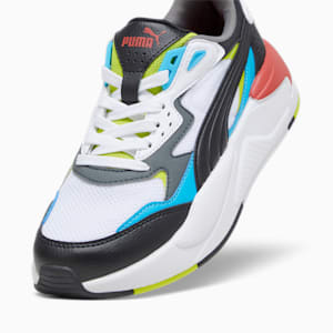 X-Ray Speed Sneakers Big Kids, PUMA White-PUMA Black-Speed Blue-Astro Red, extralarge