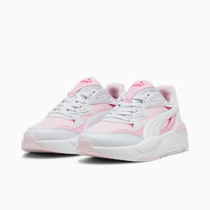 Tenis juveniles X-Ray Speed, Whisp Of Pink-PUMA White-Silver Mist, extralarge