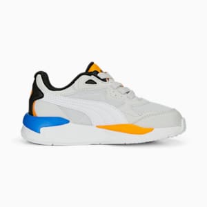 X-Ray Speed AC Kids' Trainers, Feather Gray-PUMA White-Victoria Blue-Zinnia