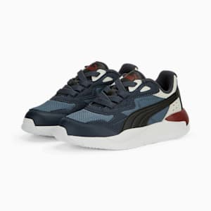 Tenis infantiles X-Ray Speed AC, Evening Sky-PUMA Black-Parisian Night-Intense Red, extralarge
