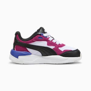 Tenis infantiles X-Ray Speed AC, PUMA White-PUMA Black-Mauved Out-Magenta Gleam, extralarge