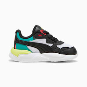 X-Ray Speed Toddler Shoes, PUMA White-PUMA Black-Club Red-Sparkling Green, extralarge