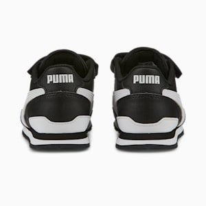 ST Runner v3 Leather Little Kids' Sneakers, Puma Black-Puma White