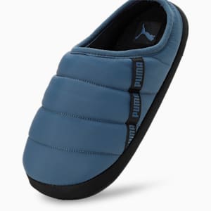 Puma Scuff Unisex Slip-On Shoes, Inky Blue-PUMA Black, extralarge-IND