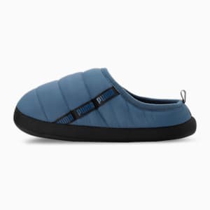 Puma Scuff Unisex Slip-On Shoes, Inky Blue-PUMA Black, extralarge-IND