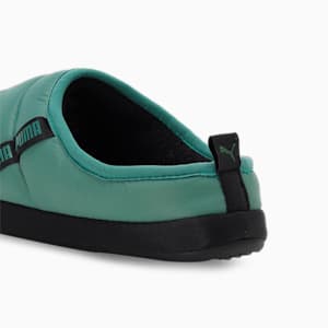 Puma Scuff Unisex Slip-On Shoes, Eucalyptus-PUMA Black, extralarge-IND