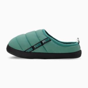 Puma Scuff Unisex Slip-On Shoes, Eucalyptus-PUMA Black, extralarge-IND
