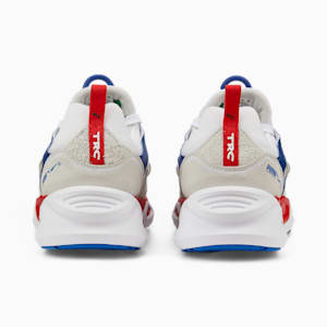TRC Blaze Unisex Sneakers, Puma White-High Risk Red