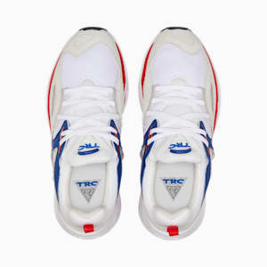 TRC Blaze Unisex Sneakers, Puma White-High Risk Red, extralarge-IND