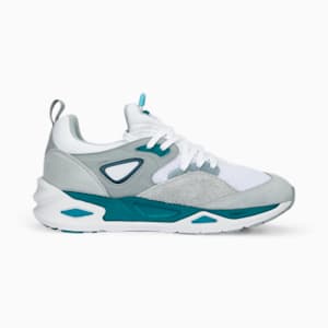 TRC Blaze Unisex Sneakers, PUMA White-Platinum Gray