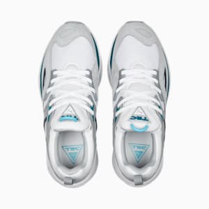 TRC Blaze Unisex Sneakers, PUMA White-Platinum Gray, extralarge-IND